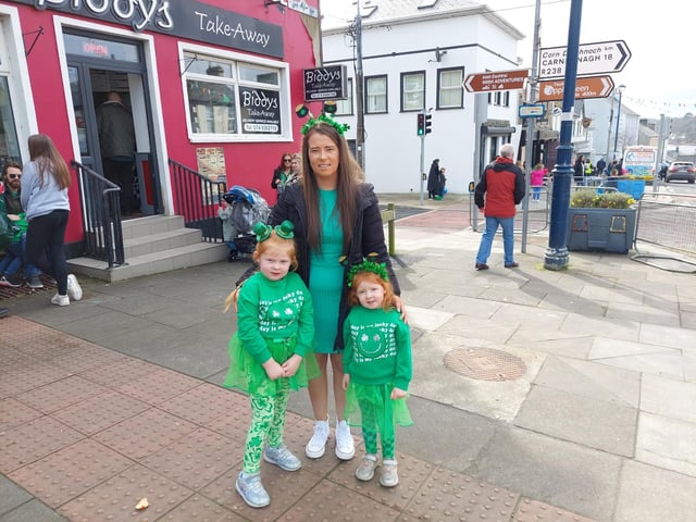 St Patrick's Day in Moville, March 17, 2023.