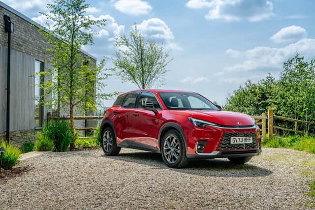 Lexus LBX compact SUV.