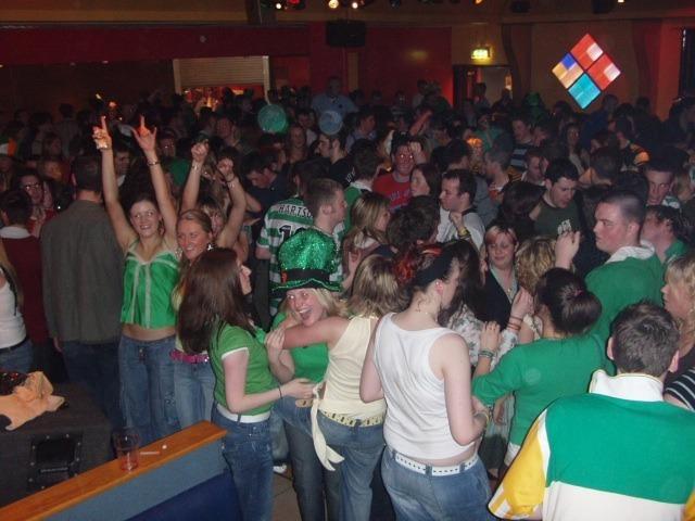 OLYMPUS DIGITAL CAMERA : Pictured are people enjoying the St Patrick's Day celebrations in Derry 20 years ago on March 17, 2005.