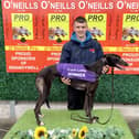 Catunda Chloe pictured with Tom Mullan.