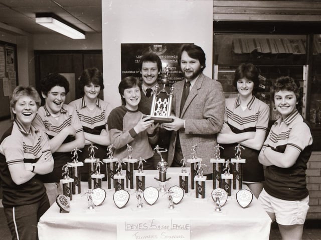 Journal Ladies 5 a side presentation at Templemore Sports Complex by Pat McArt.