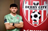 Derry City midfielder Adam O'Reilly has been enjoying his advanced role in preseason. Photograph by Kevin Morrison