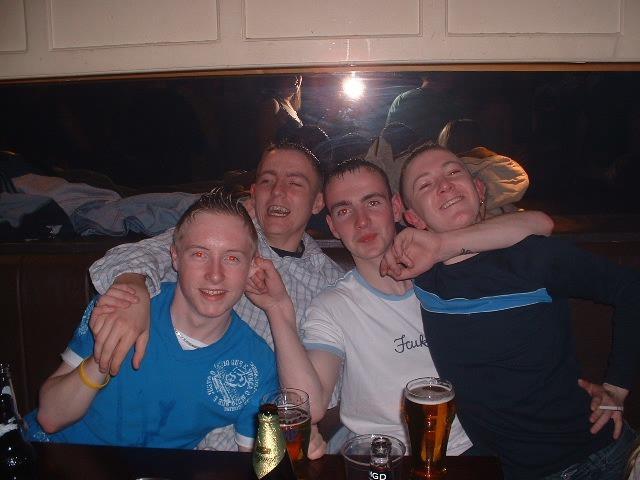 Derry nightlife at its clubs and bars twenty years ago, in April 2005.