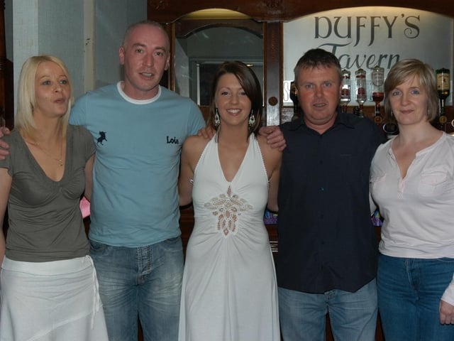 Parties and celebrations in Derry in July 2005.