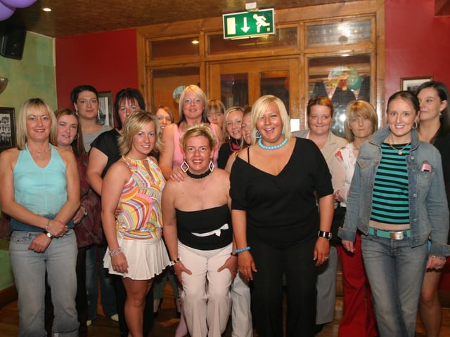 Parties and celebrations back in 2004: Emma Jane Ryan.