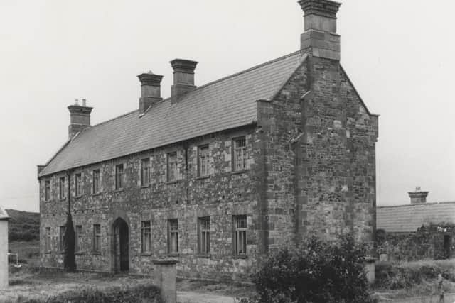 Milford Workhouse Fever Hospital courtesy of the Irish Architectural Archive.