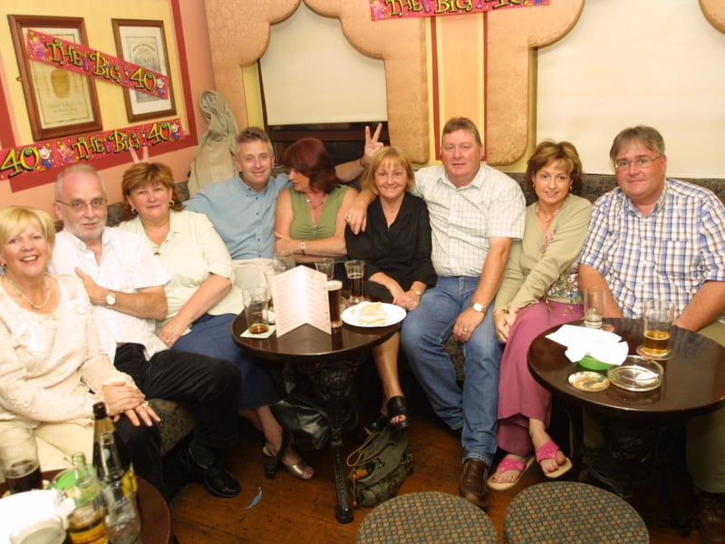 Pictures of Derry people partying in June and July 2003