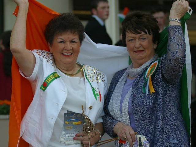 Donegal man Mickey Joe Harte competes in the Eurovision Song Contest in Riga with the song 'We've Got the World'