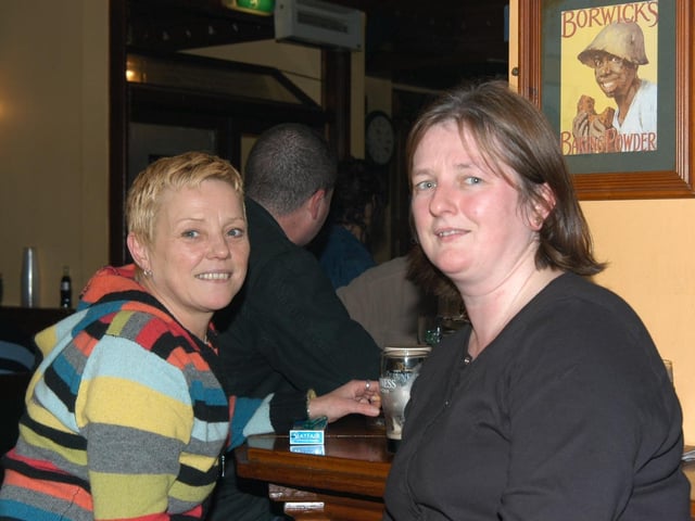 Enjoying the night at Becketts.