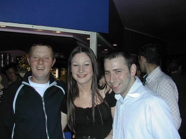 Brian Leonard, Jacinta McGirrity and Barry McGuigan from Co. Monaghan.
