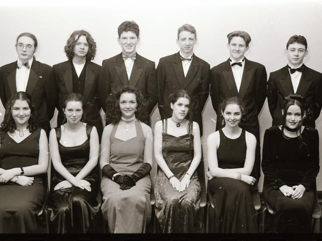 30 years ago: St Columb's College formal back in January 1994.:St Columb's College formal 1994