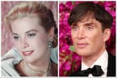 Left, the late actor Grace Kelly, who had Irish ancestry. (Photo by Hulton Archive/Getty Images). Right, Irish actor Cillian Murphy. (Photo by JC Olivera/Getty Images)