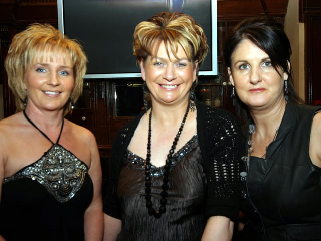 Dolly and work colleagues enjoy the birthday celebrations at Becketts Bar 0050JML
