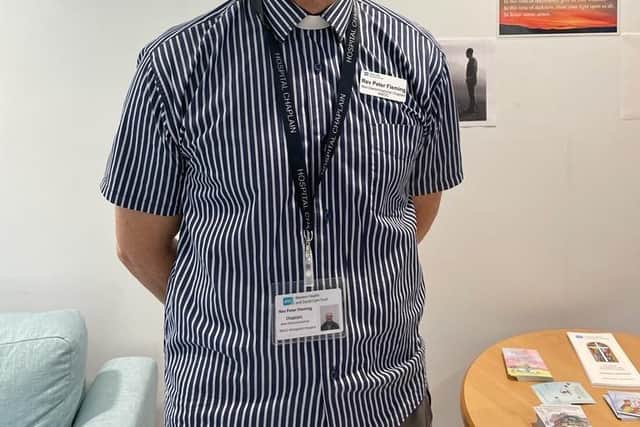 Rev Peter Fleming Non-Denominational Chaplain North West Cancer Centre