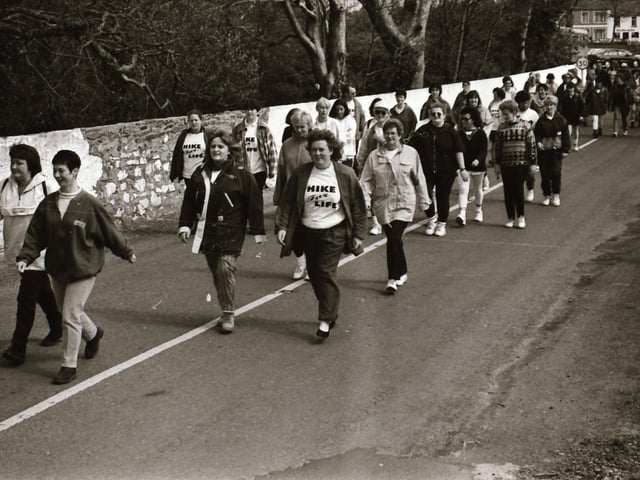 Hike for Life fun walk at Malin.