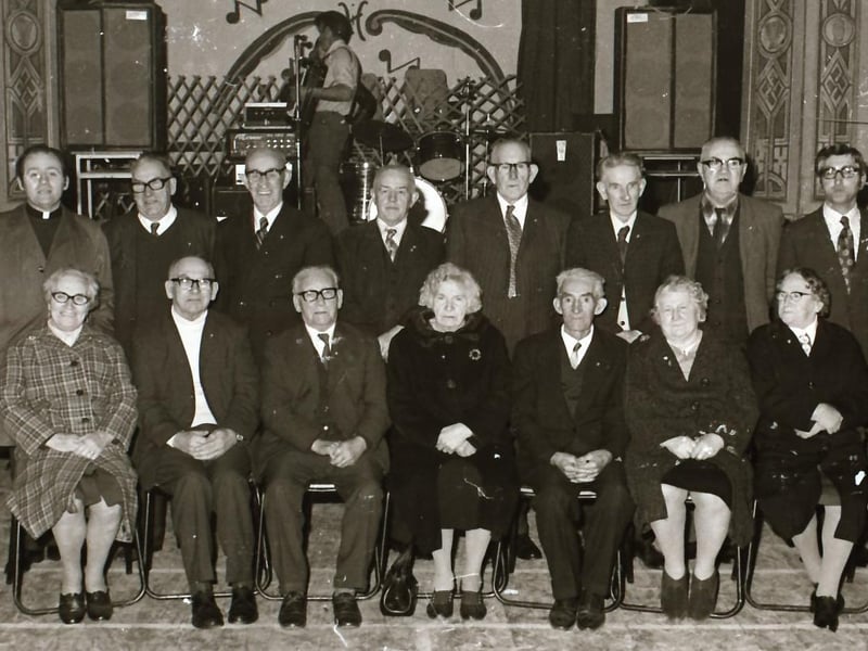 Carndonagh pioneers who received their Golden Jubilee pins.