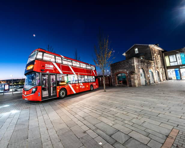 Derry has become one of the first cities in the UK and Ireland to operate a fully zero emissions urban bus service