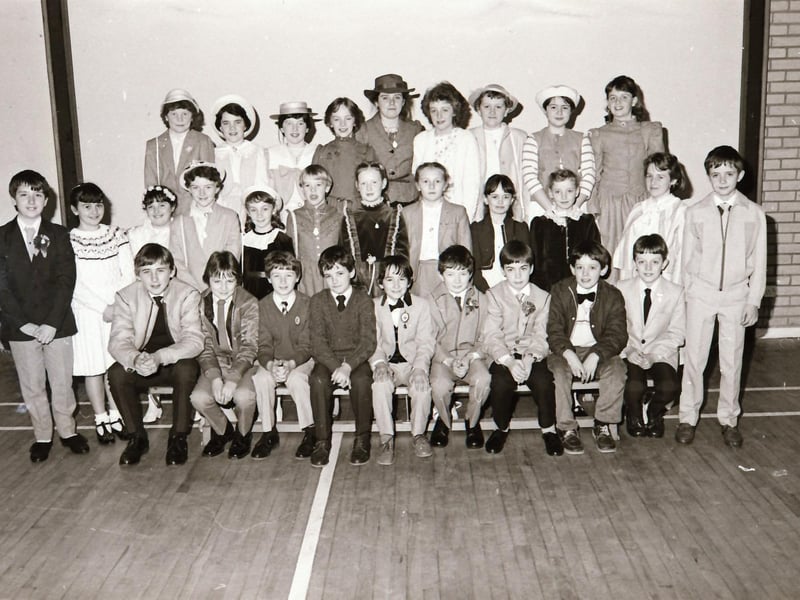 Derry Confirmations back in March 1984.