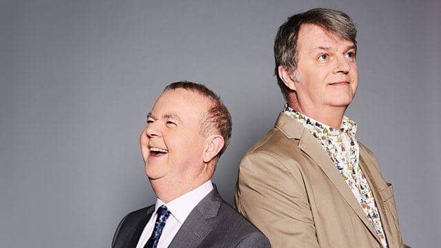 Team captains Paul Merton and Ian Hislop