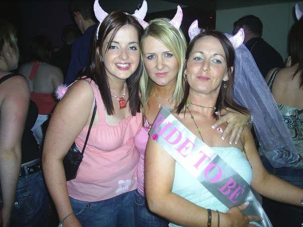 Locals having a good time at Derry's nightlife spots back in July 2005.