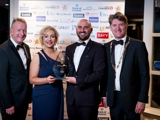 Foyleside Shopping Centre were awarded the highest accolade, the Brilliance in Business Award.