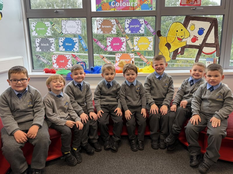 Mrs Kelly and Mrs Morrisons' Speech and Language Unit P1 Class, St Anne's PS.