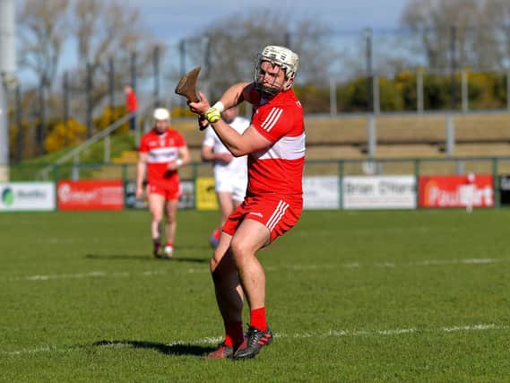 KEY MAN . . Derry's Cormac O'Doherty. Photo: George Sweeney. DER2310GS – 04