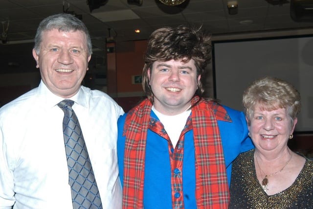 Eamon celebrating his 30th birthday 20 years ago.