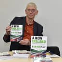 2018: Paul Gosling at the launch of ‘A New Ireland: A Ten Year Plan’. DER5118GS003