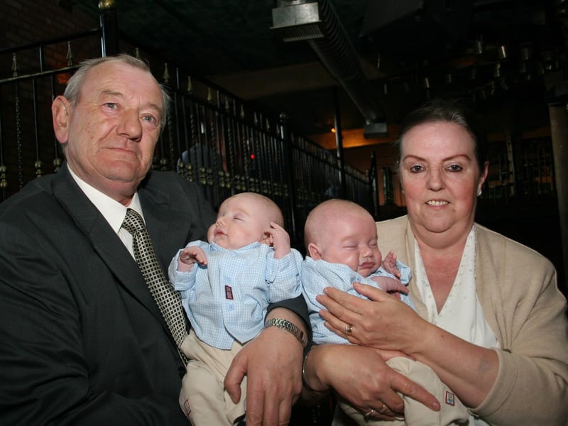 Parties and celebrations in Derry in April 2005.