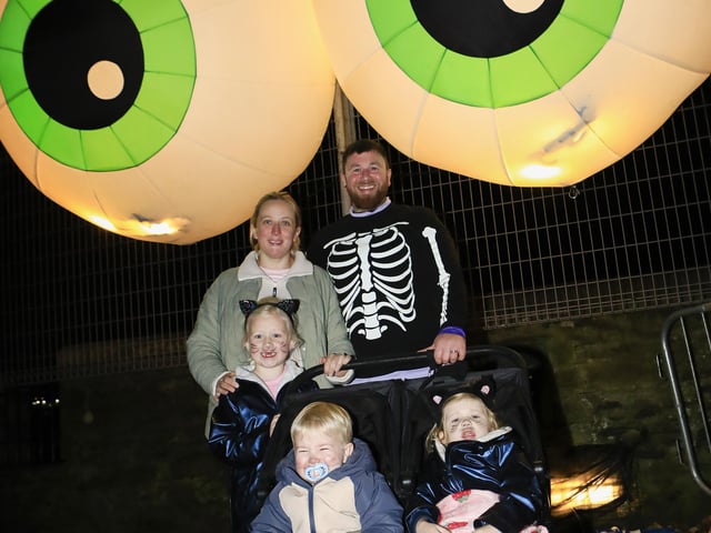 Awakening the Walled City Trail, celebrating the 40th anniversary of the Derry Halloween Festival. (Photo - Tom Heaney, nwpresspics)