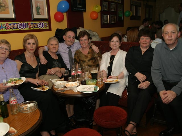 Party celebrations back in June 2004.