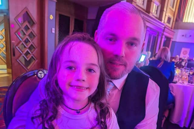 Dad Gerard says he and wife Nichola, who attended the event with Yazmin in Titanic alongside her godmother Brieg Ramsey, are incredibly proud of their daughter, adding: “It is nice at Christmas time, because it is something nice that we get to do together as well as helping to instil good values.”