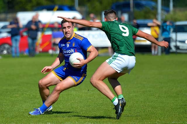 Ryan Devine's two points were not enough to help Steelstown to victory against Newbridge on Saturday. Photo: George Sweeney.  DER2236GS –