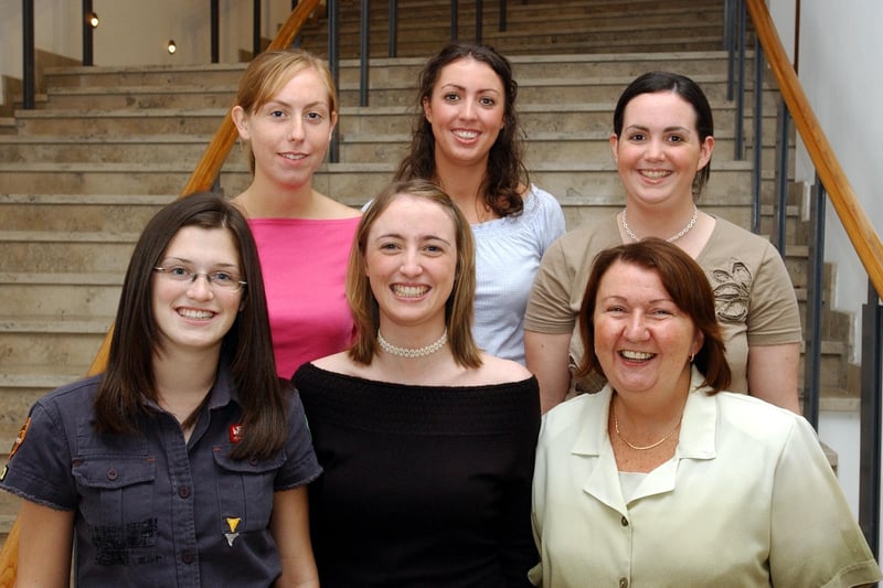 Foyle School of Speech and Drama students in September 2003