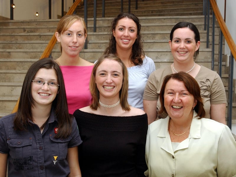 Foyle School of Speech and Drama students in September 2003