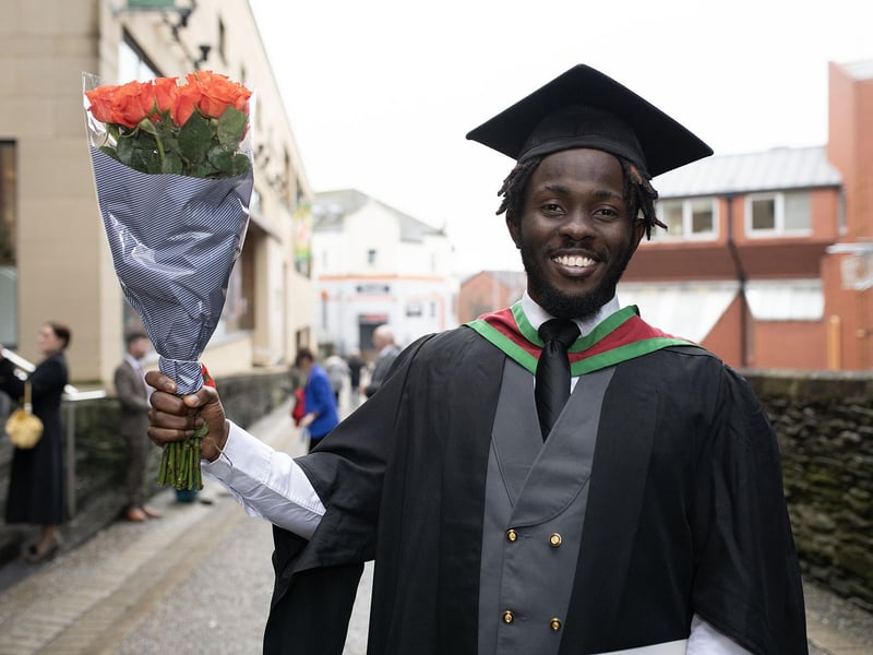Winter graduations in Derry.