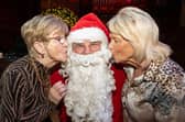 The Guildhall was the setting as the Mayor Councillor Lilian Seenoi-Barr hosted a festive tea dance. Picture Martin McKeown. 11.12.24 : .