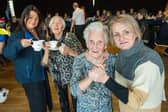 Enjoying the tea dance at the Millennium Forum
