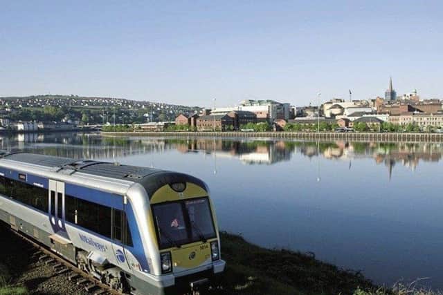 Sinéad McLaughlin has claimed Derry has for years been treated as ‘second class when it comes to rail services’.