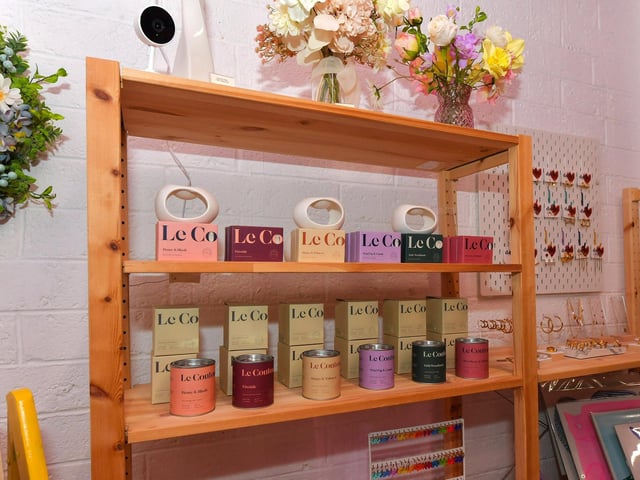 Some of the range of items available at the Girl lifestyle store in the Craft Village. Photo: George Sweeney