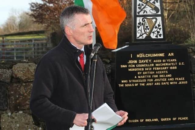 Sinn Féin National Chairperson Declan Kearney