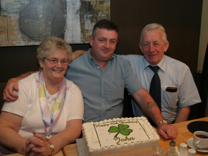 Party pictures from 2004. John McDaid
