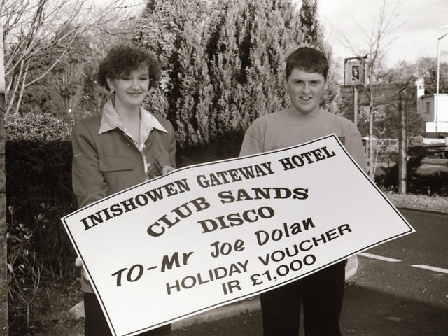Inishowen Gateway Hotel holiday voucher recipient.