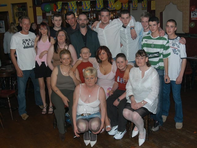 Danielle Scott's 18th birthday.