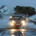 Floodwaters during a previous storm in the north west.