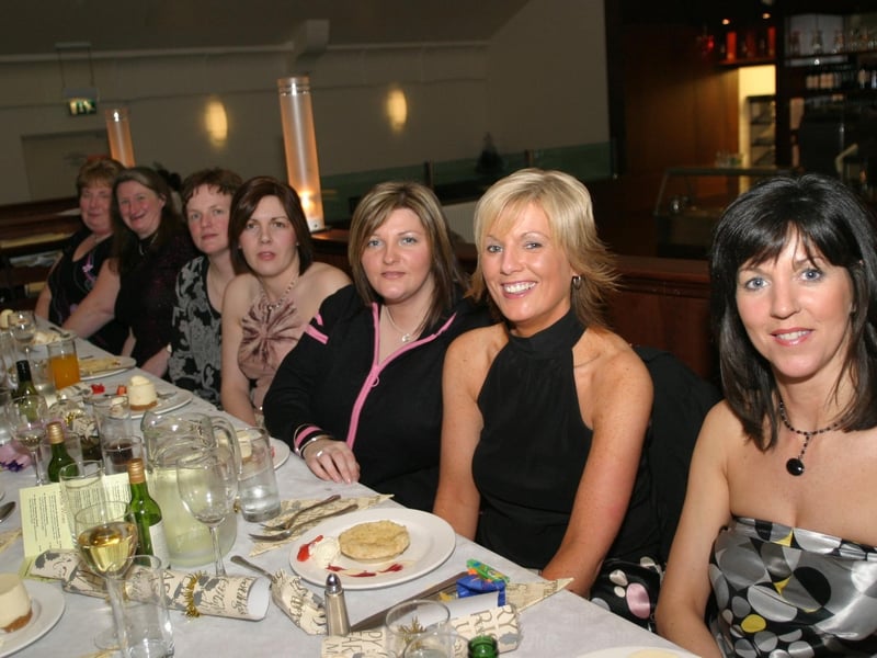 Christmas parties in Derry in December 2003.