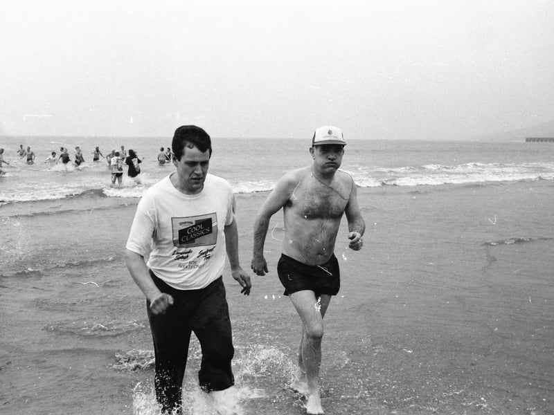 Lisfannon Christmas swim 1992