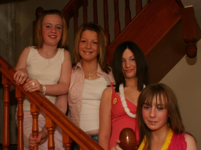 Derry parties in October 2004. Pewtner