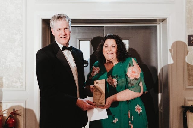 North West Regional College tutor Bronagh Fikri who was named Anti-Racism Teacher of the Year.